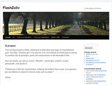 Tablet Screenshot of flash.zoliv.fr